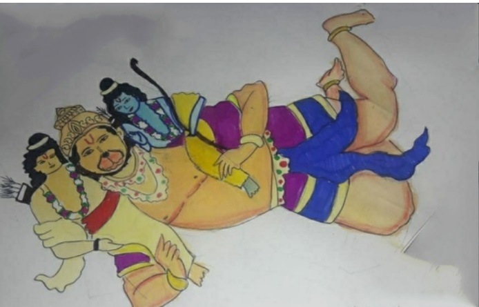 मन के राम चित्रकला प्रतियोगिता