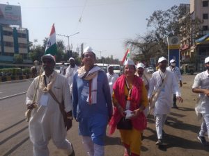 साबरमती से शुरू हुई दांडी यात्रा में राजस्थान से 6 लोग शामिल हुए