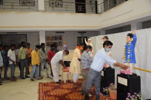 बलिदान दिवस पर प्रताप गौरव केंद्र में पुष्पांजलि कार्यक्रम का आयोजन हुआ