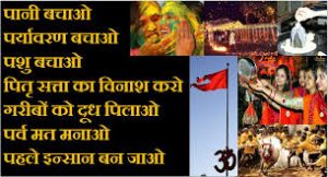 हिंदू त्योहारों पर दुष्प्रचार क्यों?