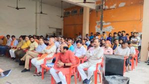 उदयपुर में कन्हैयालाल की नृशंस हत्या व इस्लामिक कट्टरता के विरोध में बरेली में बजरंग दल का प्रदर्शन