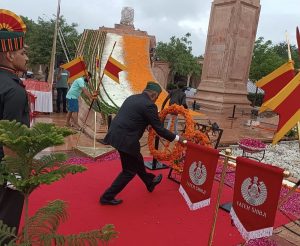 अ.भा. पूर्व सैनिक सेवा परिषद (राजस्थान) ने कारगिल विजय दिवस पर बलिदानियों को याद किया   