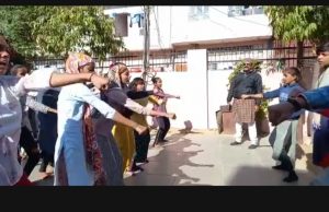 सेवा भारती दे रही है किशोरियों को जूडो कराटे प्रशिक्षण