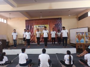 क्रीड़ा भारती का सूर्य नमस्कार प्रशिक्षण शिविर सम्पन्न