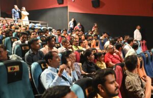 अरावली मोशंस सोसाइटी ने किया फिल्म बंगाल 1947 की स्क्रीनिंग का आयोजन