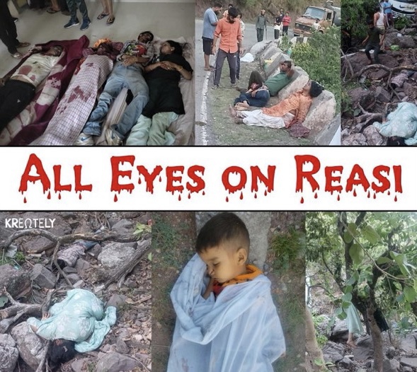 हिन्दूफोबिया से ग्रस्त इंस्टाग्राम, हाइड कर दिया #ALLEyesOnReasi हैशटैग